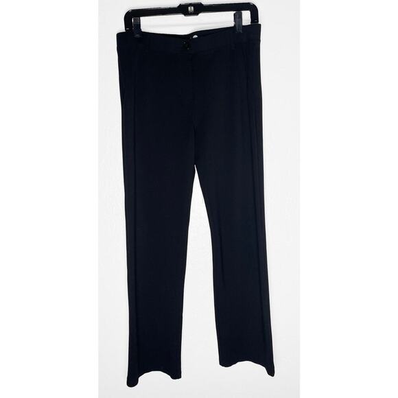 Betabrand Women's Classic Dress Pants Yoga Pants Black Straight Pull Up Stretch - Picture 5 of 10